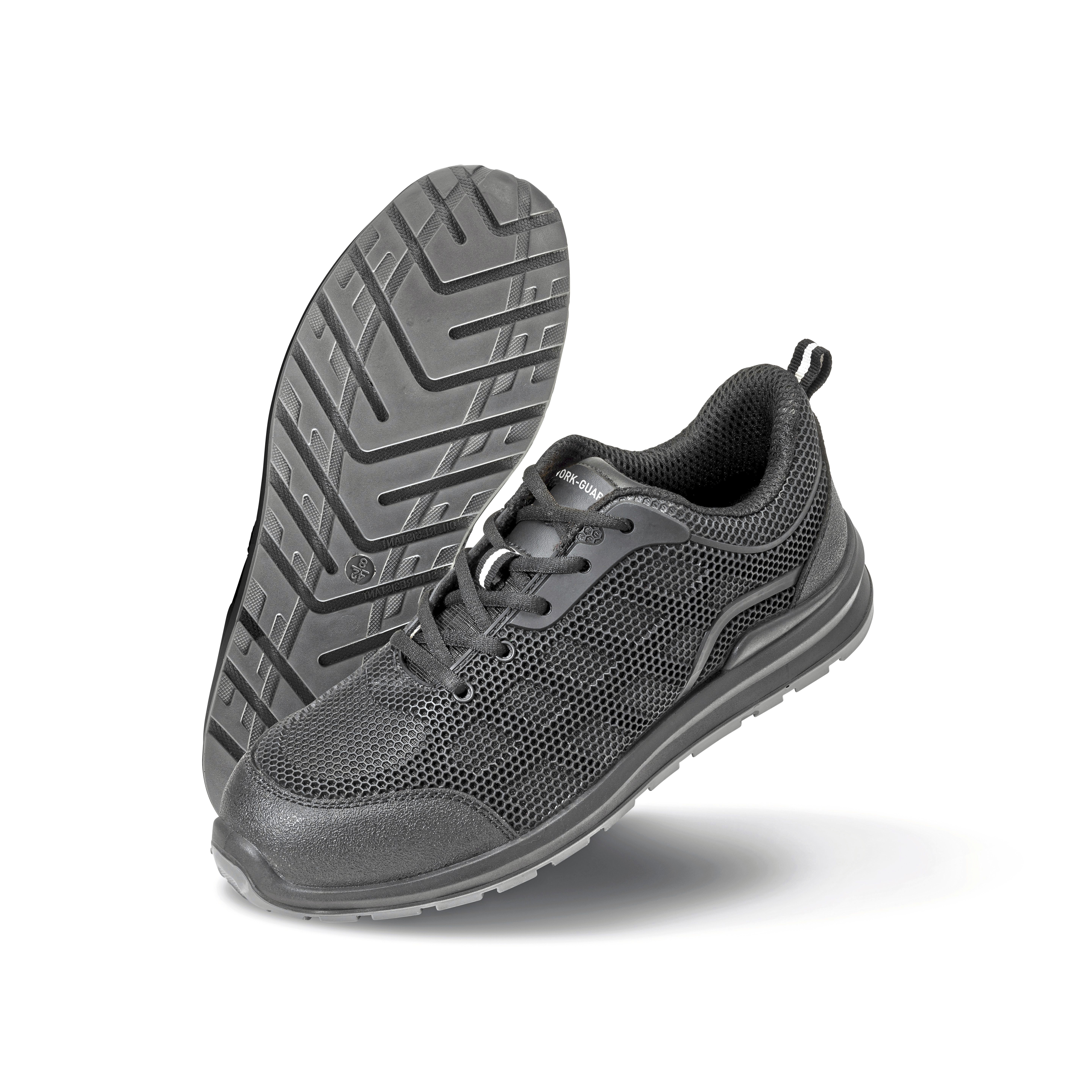 All Black Safety Trainer