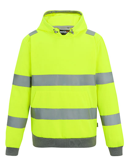 Hi-Vis Pro Contract Hoodie Yellow 4XL