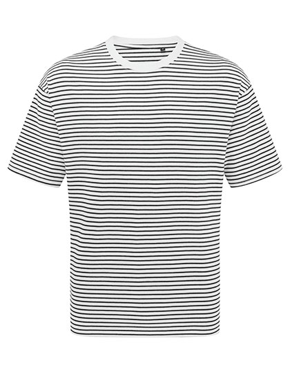 Utility 2.0 Oversized T-Shirt Black-White Stripe 4XL