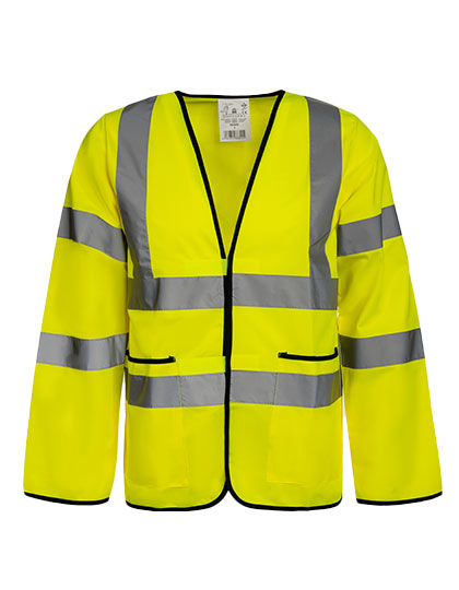 Hi-Vis Lightweight Safety Jacket Andorra Signal Yellow 3XL