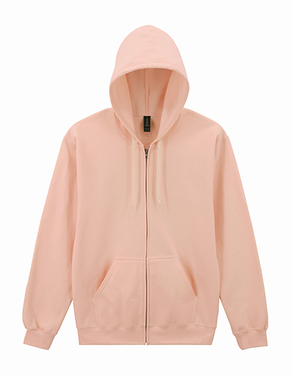 Gildan Softstyle® Midweight Fleece Adult Full Zip Hooded Sweatshirt Dusty Rose