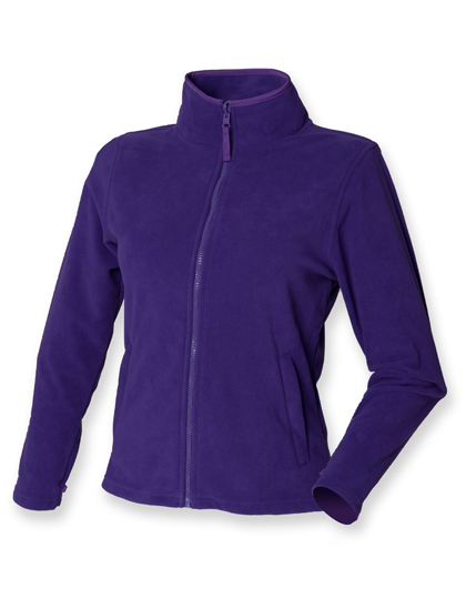 Ladies´ Microfleece Jacket Purple XXL