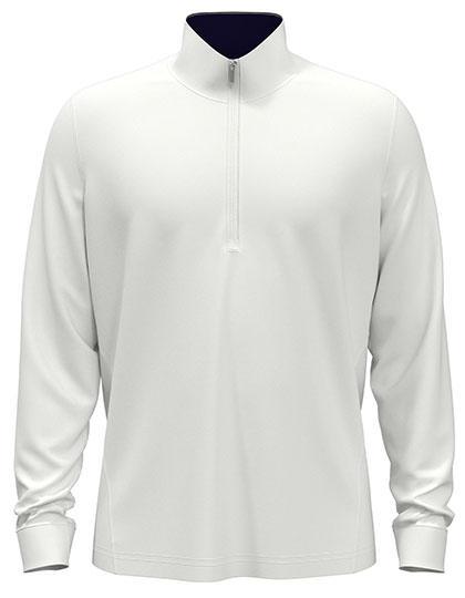 Men´s 1/4 Zip Pullover Bright White 3XL