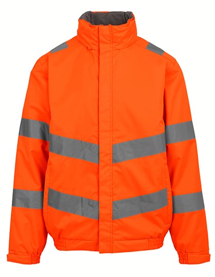 Pro Contract Hi-Vis Dover Jacket Orange 4XL