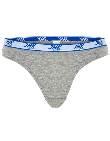 Ladies´ Briefs (3 Pack) Grey Melange XXL