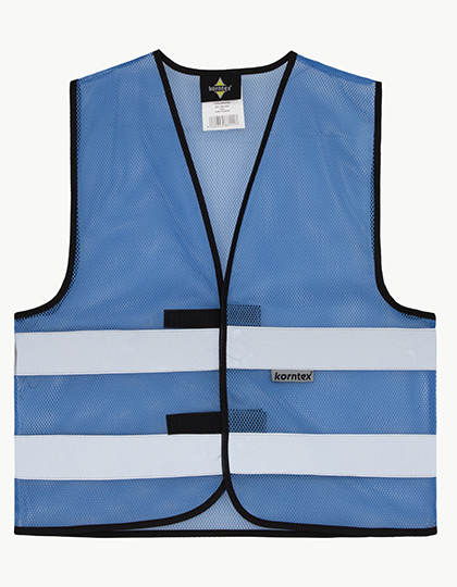 Hi-Vis Mesh Safety Vest Thessaloniki Blue 5XL