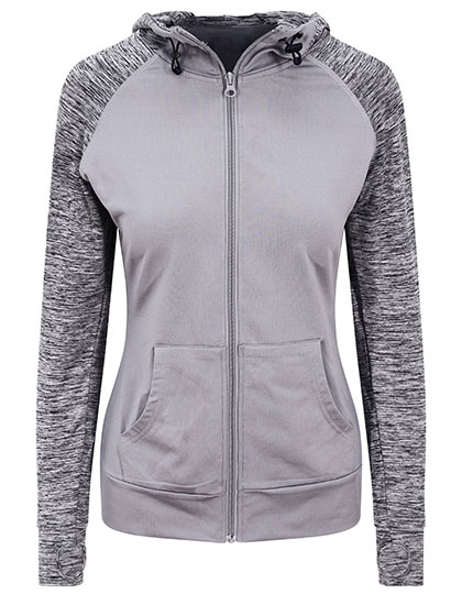 Women´s Cool Contrast Zoodie Grey XL