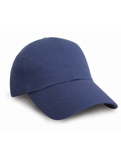 Heavy Cotton Drill Pro Style Cap Navy One Size