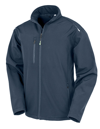 Recycled 3-Layer Printable Softshell Jacket Navy 4XL
