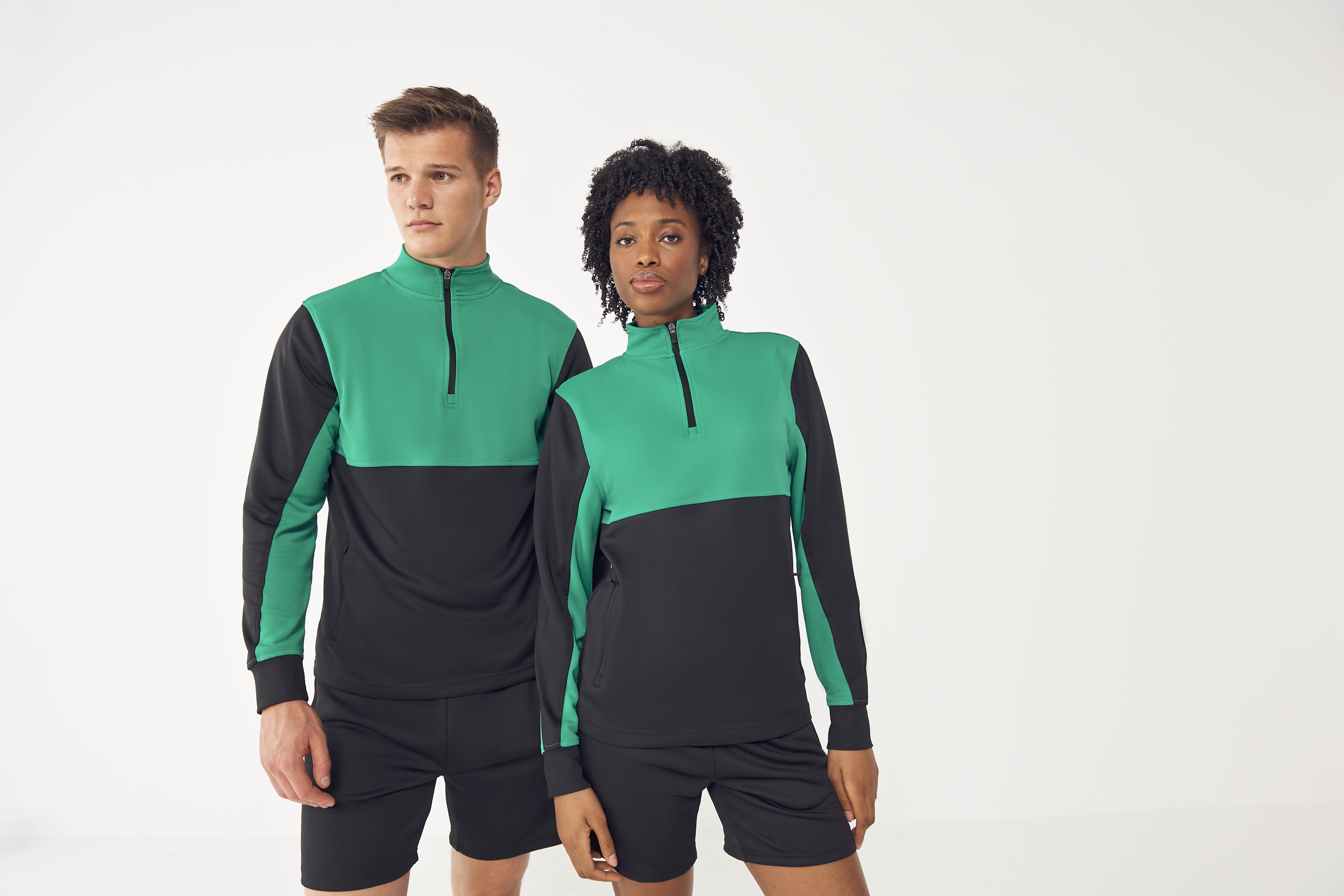 Adults 1/4 Zip Tracksuit Top