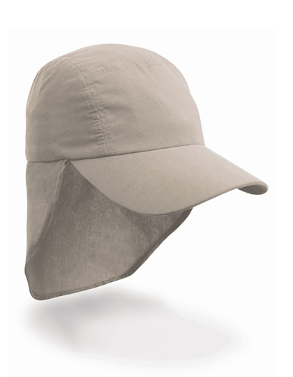Legionnaires Cap Desert Khaki One Size