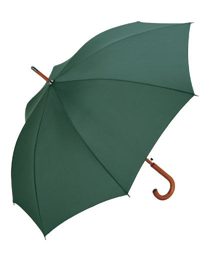 AC-Holz-Stockschirm Dark Green Ø 105 cm
