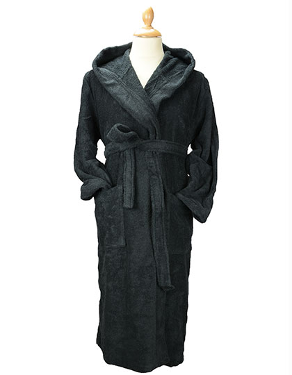 Robezz® Bio-Bademantel Black XXL
