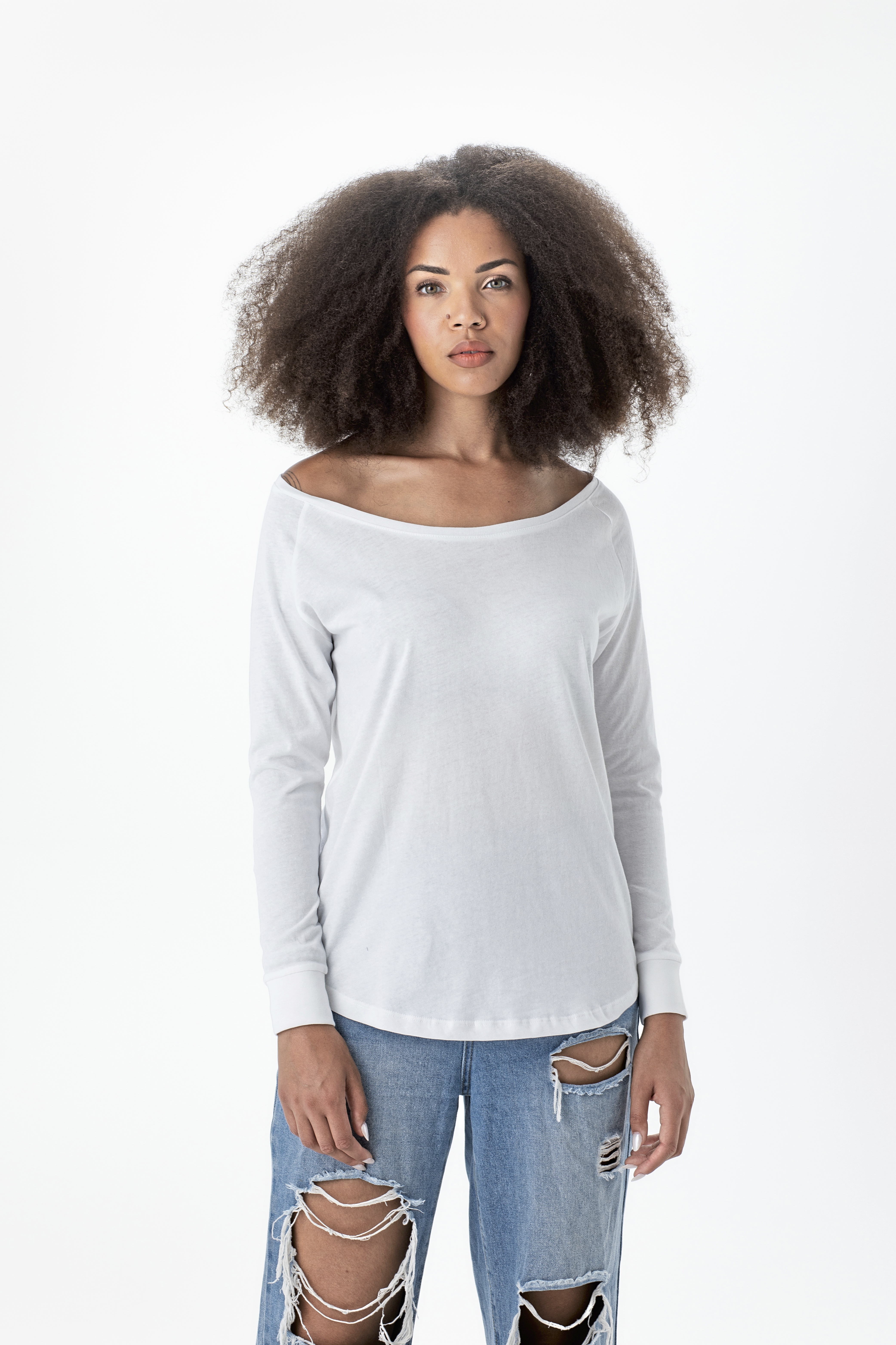 Women´s Loose Fit Long Sleeve T