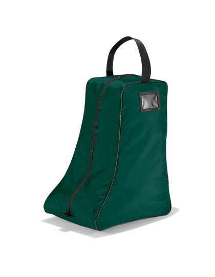 Boot Bag Bottle Green / Black 36 x 47 x 25 cm