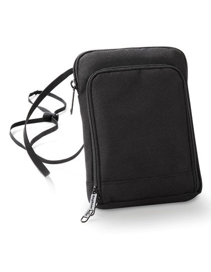 Travel Wallet Black 14 x 19 x 2 cm