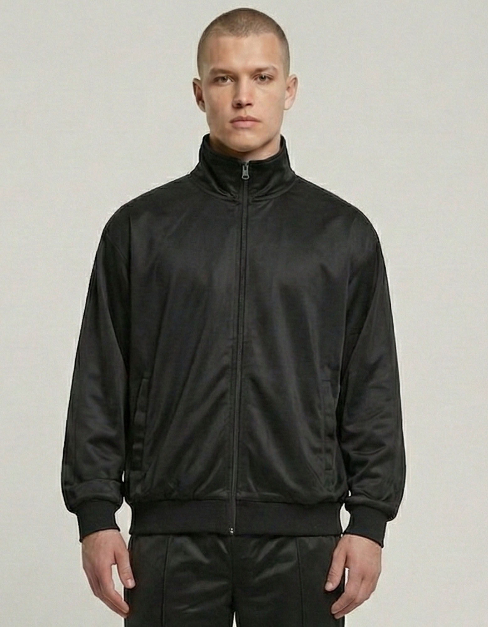 Build Your Brand Tricot Track Jacket