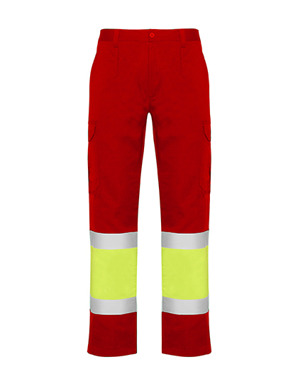 Naos Trousers Red 60 / Fluor Yellow 221 60