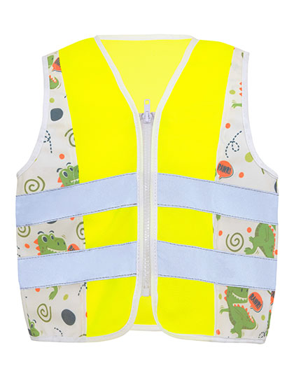 Children´s Safety Vest Action Dinosaurs CO² Neutral T-Rex S (8-10 years)