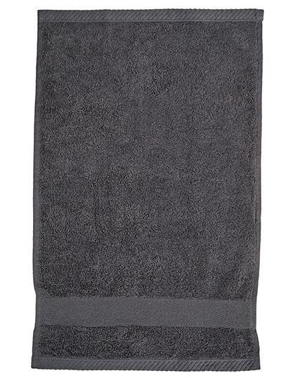 Organic Cozy Guest Towel Dark Grey 30 x 50 cm