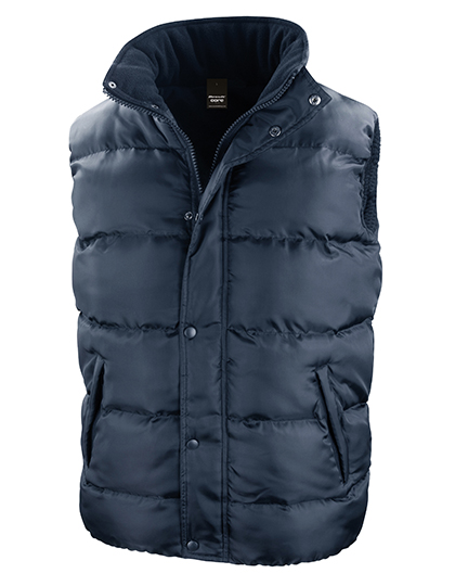 Nova Lux Hooded Gilet Navy 3XL