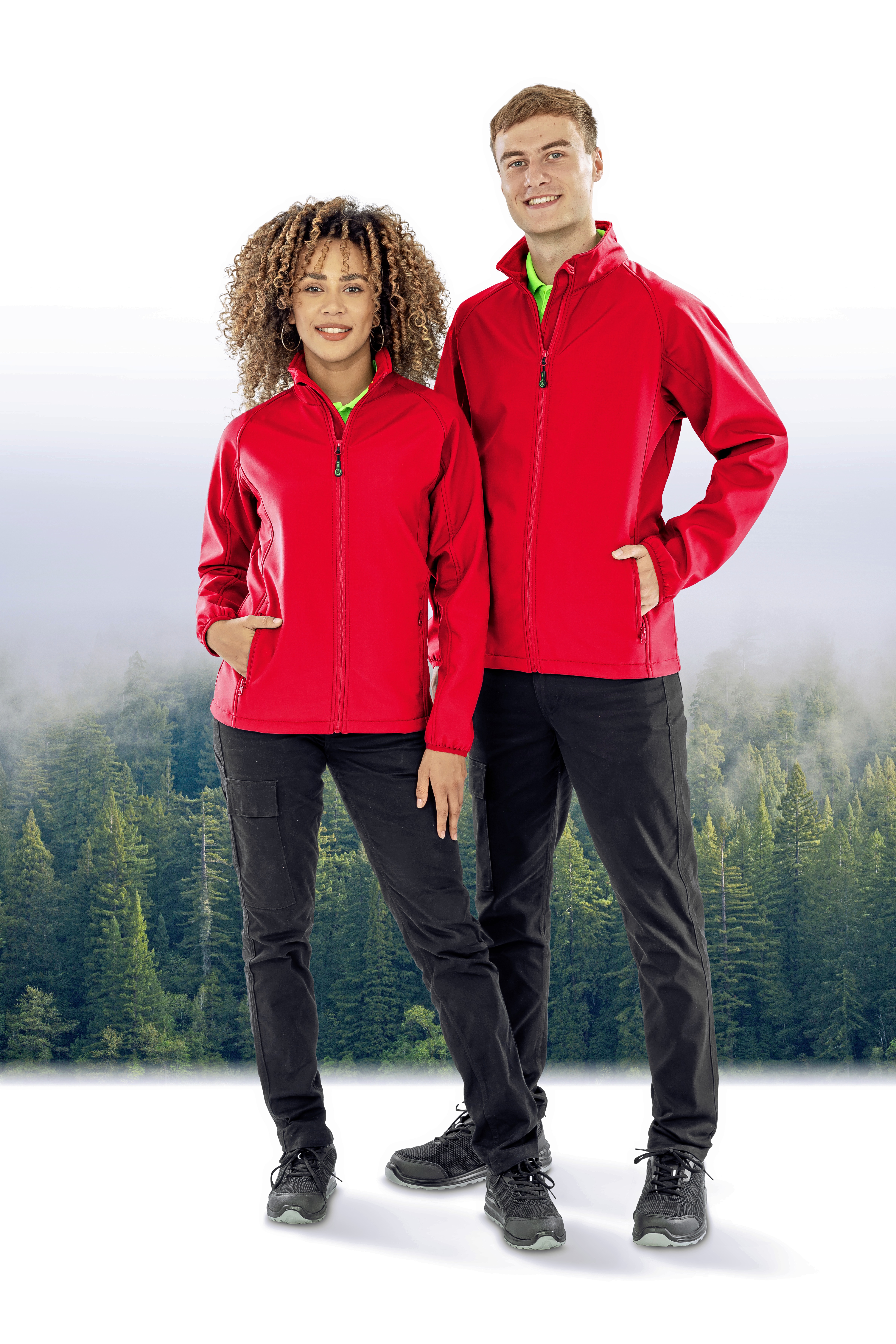 Women´s Recycled 2-Layer Printable Softshell Jacket