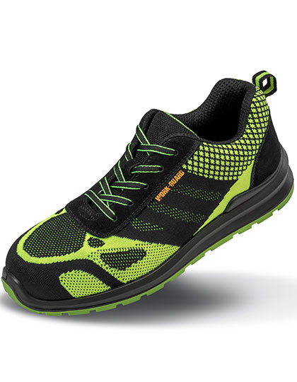 Hicks Safety Trainer Neon Green / Black 46 (12)