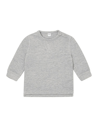 Baby Sweatshirt Heather Grey Melange 18-24 months