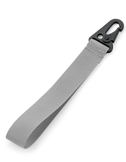 Brandable Key Clip Grey 2,5 x 20,5 cm
