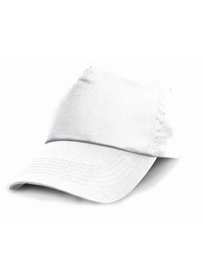 Cotton Cap White Wide
