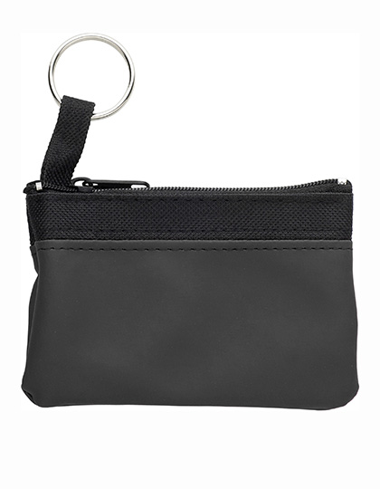 Schlüsseletui Zip Black 11 x 7,8 x 1 cm
