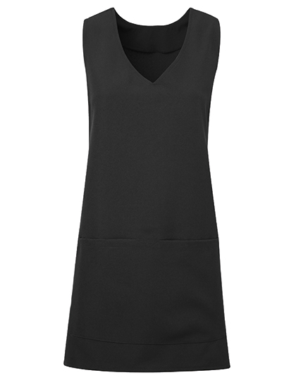 Tulip Wrap Around Tunic Black (ca. Pantone Black C) L/XL