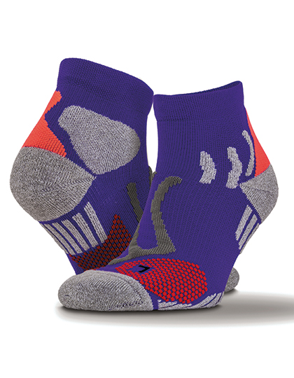 Technical Compression Coolmax Sports Socks Purple S/M