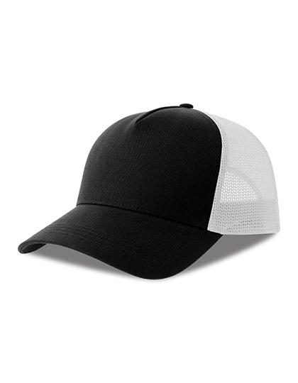 Atlantis Rapper Cotton-S Cap Black / White One Size
