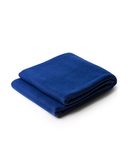 Fleece Blanket Brandon Royal Blue 05 120 x 150 cm