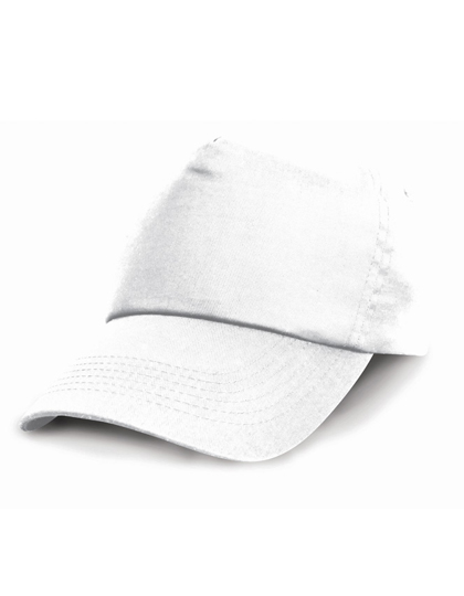 Junior Cotton Cap White One Size