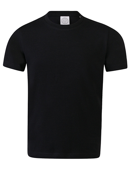 Kids´ Feel Good Stretch T Black 9-10 years