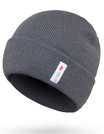 “ELITE” 3M thinsulate Performance Beanie “Husavik” Grey One Size