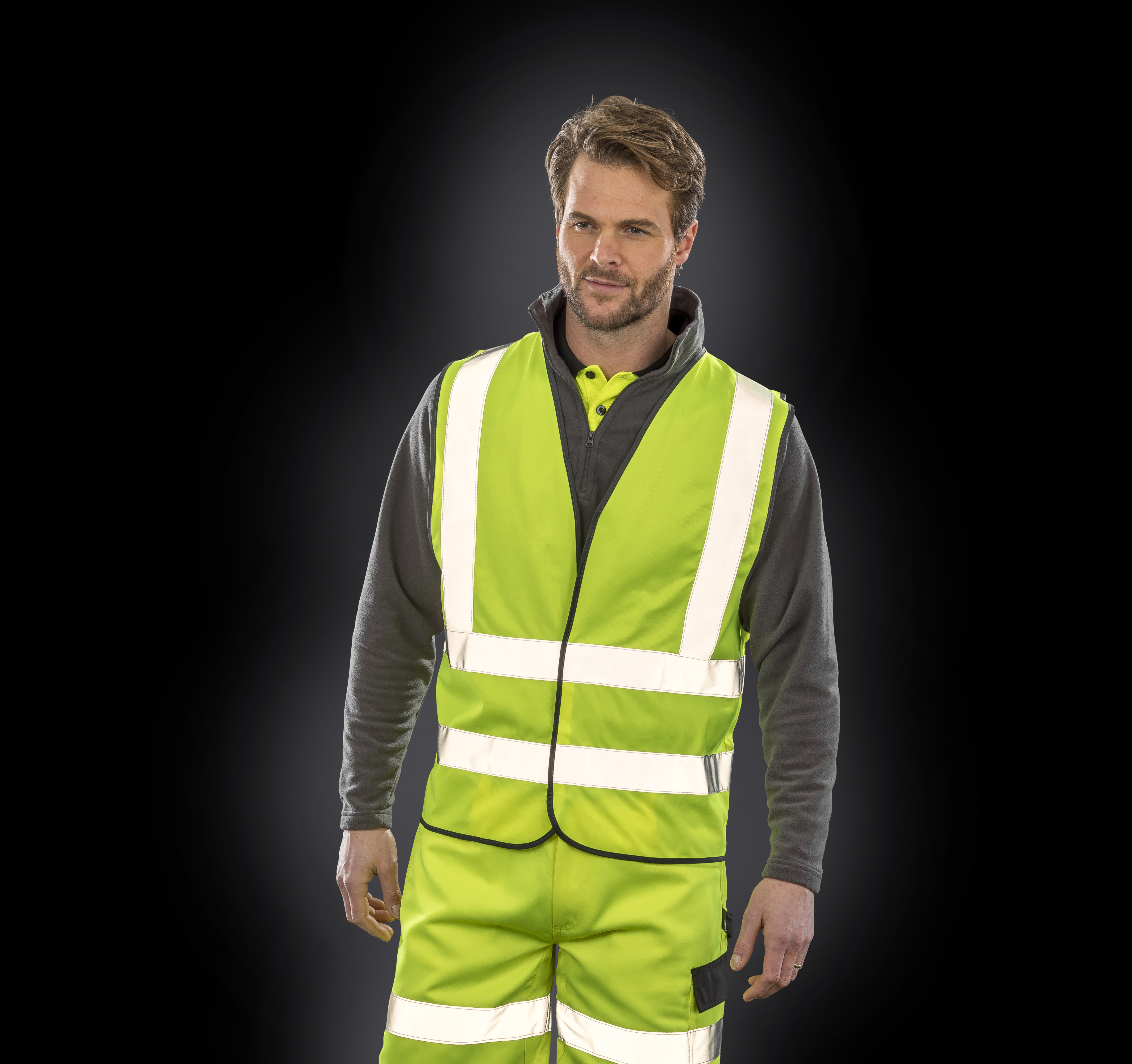 High Vis Motorway Vest