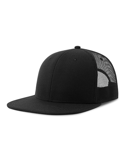 Atlantis Snap Mesh-S Cap Black / Black One Size