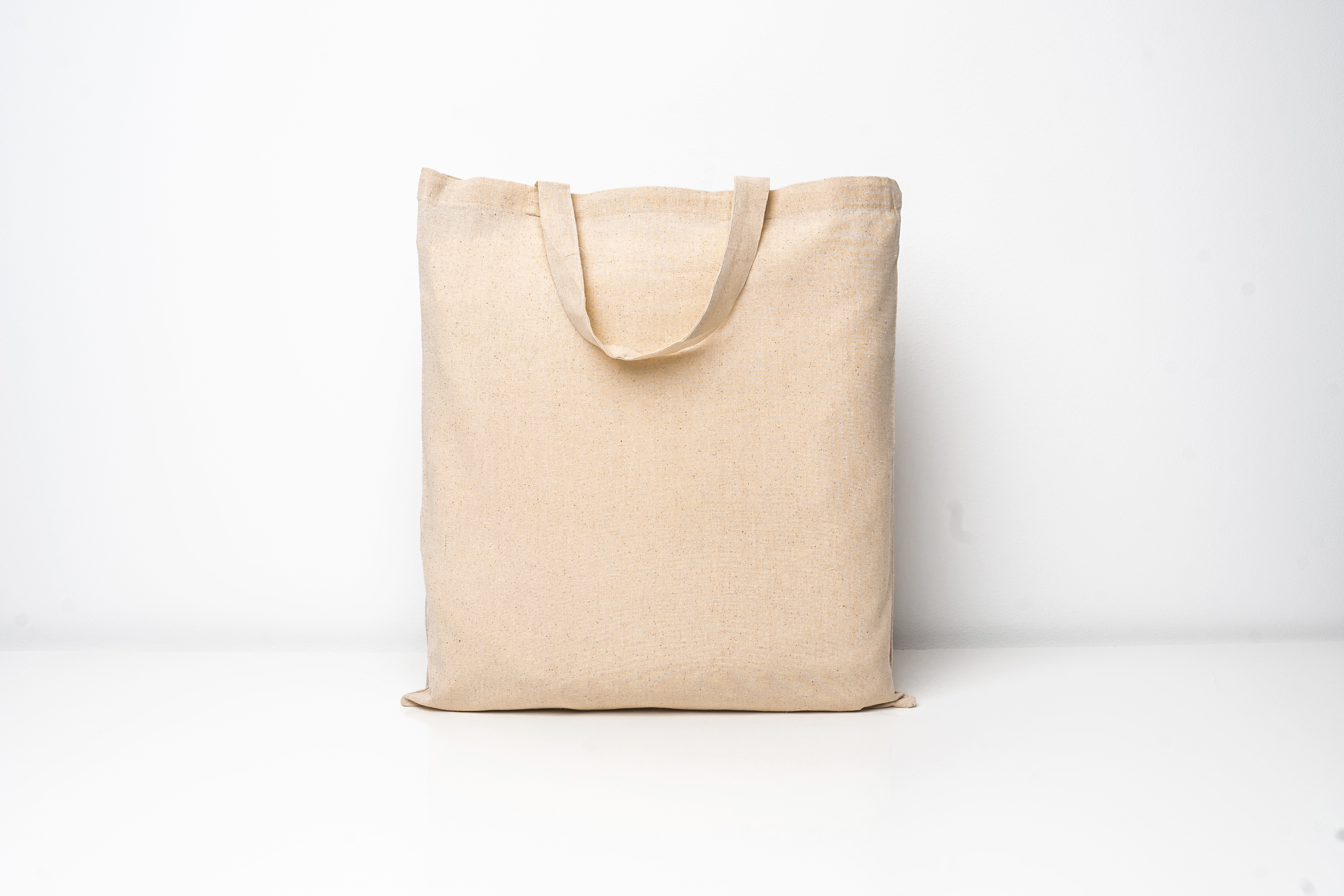Classic Cotton Bag Natural Short Handles