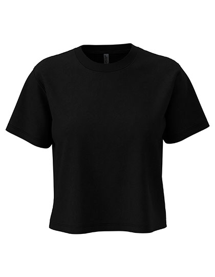 Women´s Heavyweight Boxy T-Shirt Black 3XL