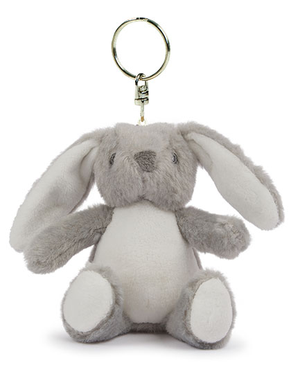 Bunny Key Ring Grey XS