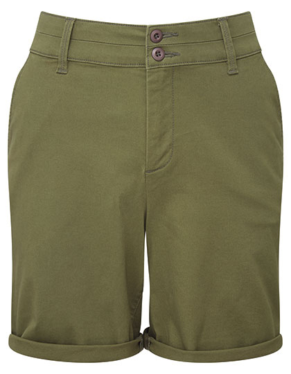 Damen Ultimate Chino-Shorts Olive XL