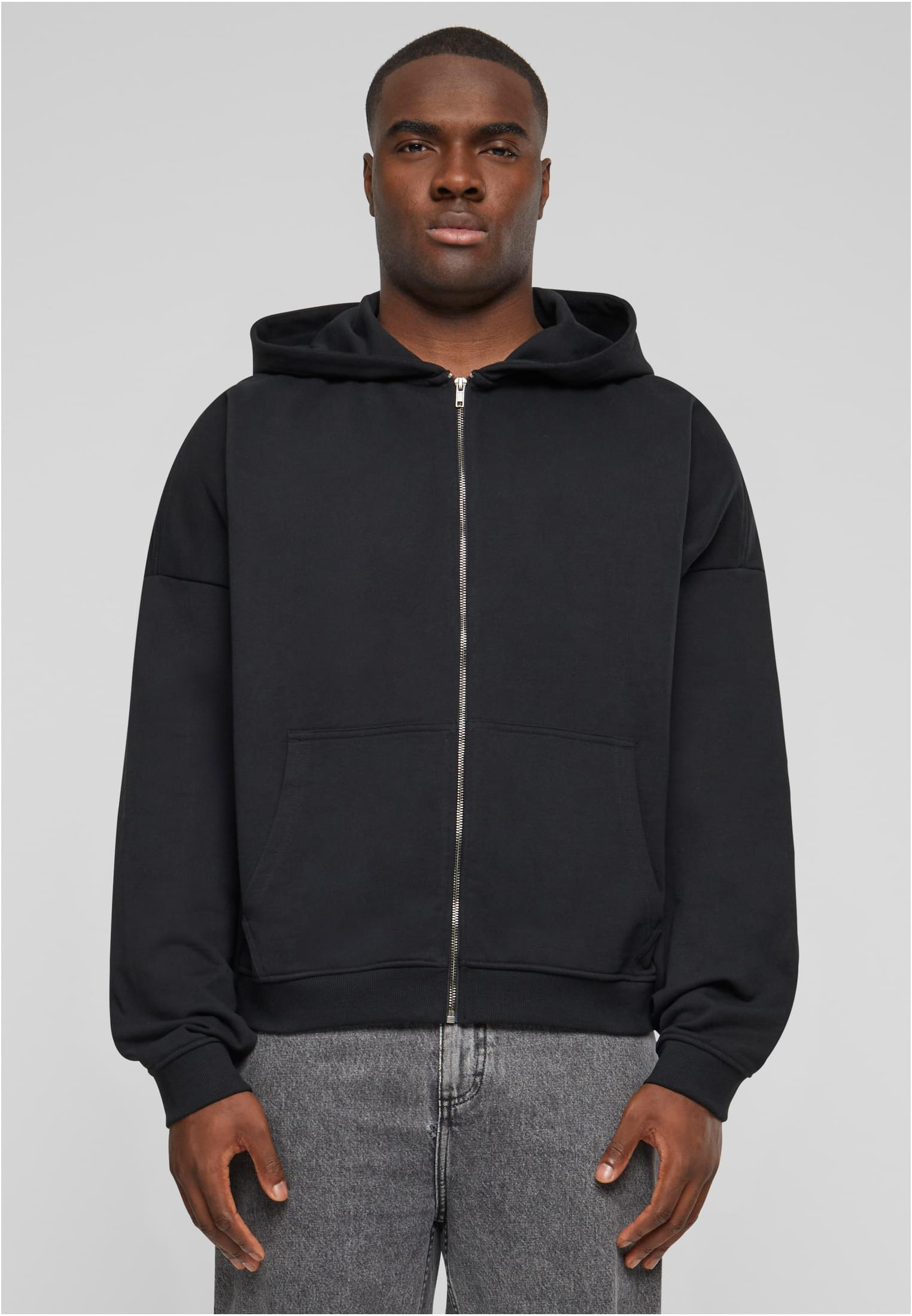 Build Your Brand 90's Zip Hoody