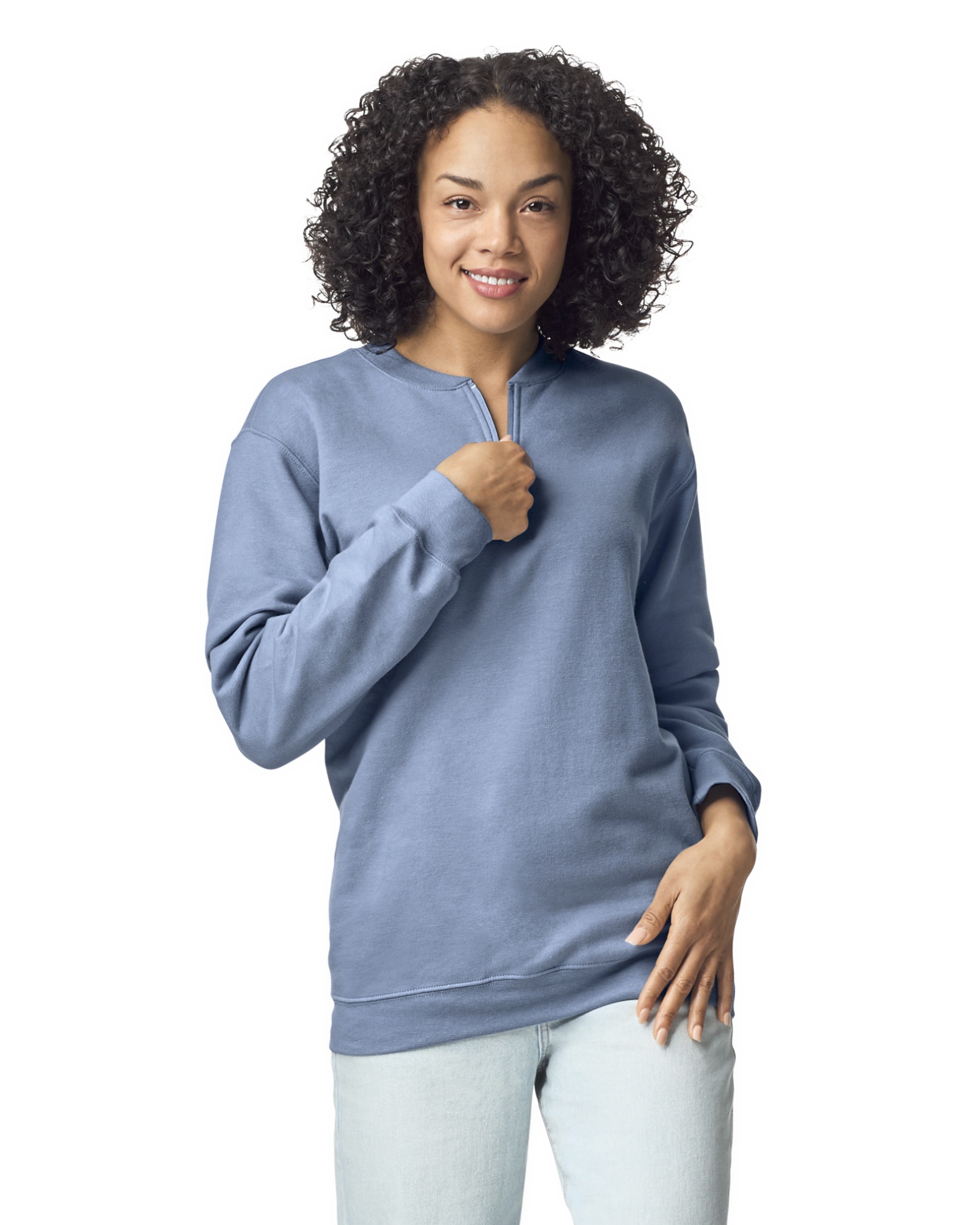 Gildan Softstyle® Midweight Adult Fleece 1/4 Zip Sweatshirt